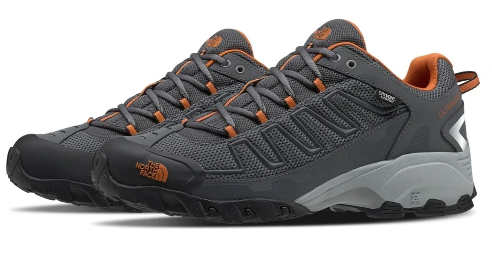 The North Face Men's Trail Shoe Ultra 109 Waterproof TNF BLack/Dark Gray 10.5 M